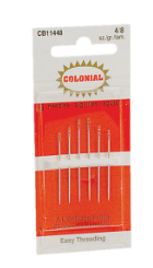 Easy Thread Needles pack of 6 needles of varying sizes