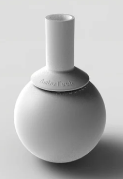 Rolling Ball Slip On Style Cane Tip