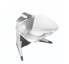 Eschenbach Scribolux Standing Magnifier, large rectangular lens on adjustable base with LED illumination