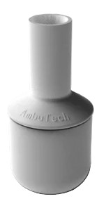 Slip-on rolling marshmallow cane tip