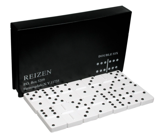 Tactile Dominos, boxed set of dominos with raised dots