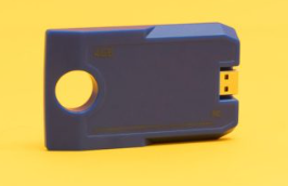 Digital Talking Book Cartridge, rectangle cartridge that inserts into digital book reader